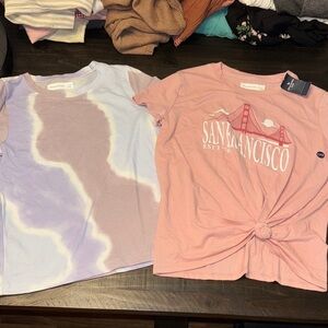 3 count bundle abercrombie kids Abercrombie & fitch short sleeve T-shirts girls